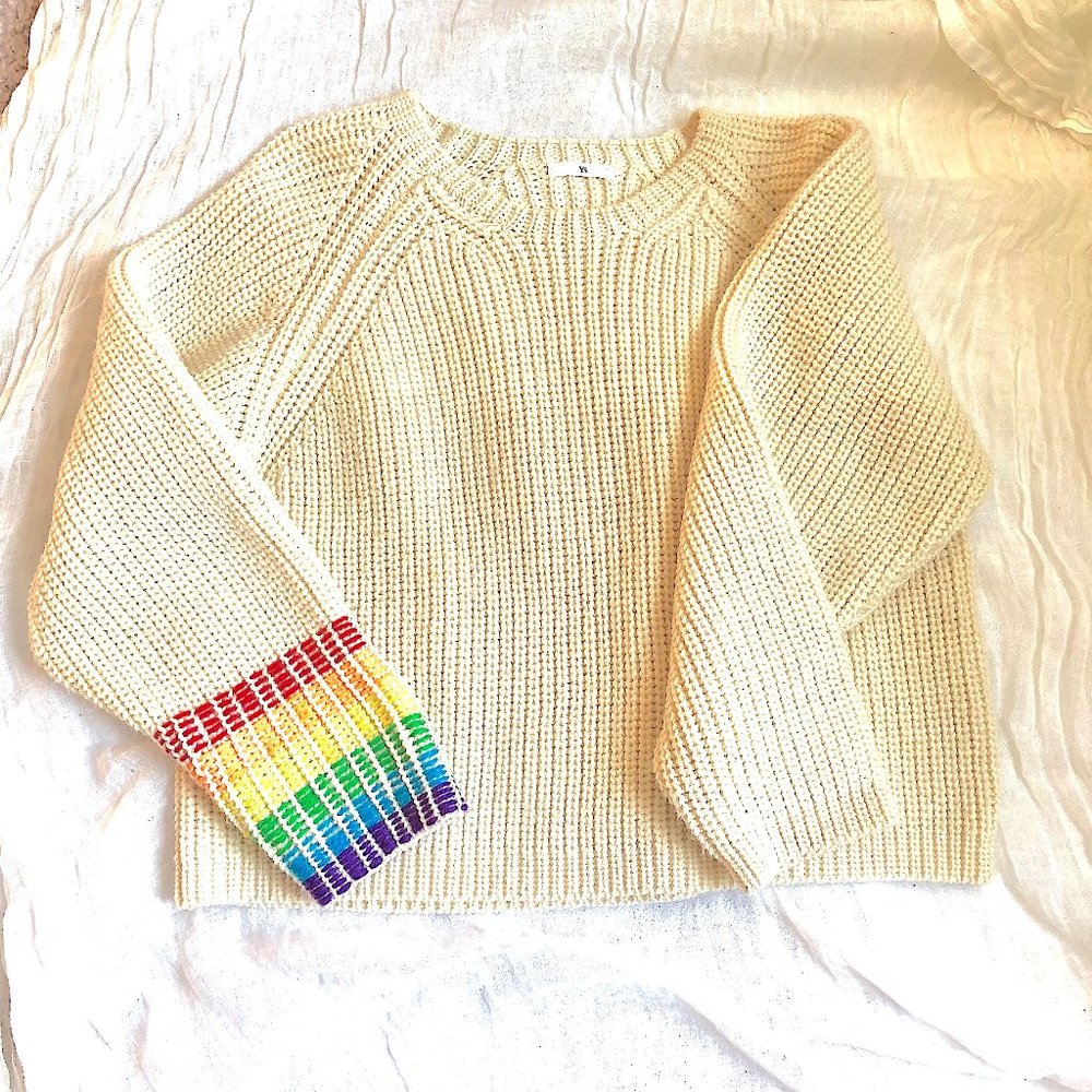 YOHJI YAMAMOTO Y's SWEATER. 100% WOOL but not at all itchy. Org $695